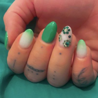 ongles a domicile autour de le mene (22) - manucure ongles amandes - 2k nails